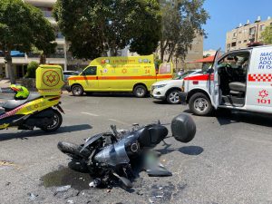 תאונת אופנוע