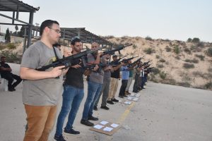 אימון נשק לכיתת כוננות
