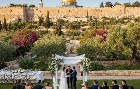 כך תמצאו מקומות מיוחדים לחתונה בירושלים