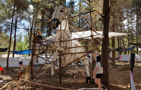 מאות חניכים כפר סבאים השתתפו במחנה הקיץ של תנועת "הצופים"