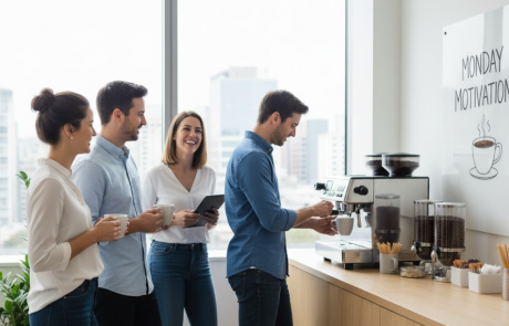 מדוע מכונת קפה משרדית היא כלי ניהולי חיוני?