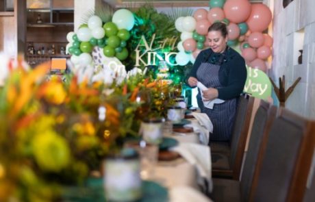 עיצוב אירועים ייחודי עם זרי בלונים, הפקת יום הולדת וקיר צילום לבר מצווה