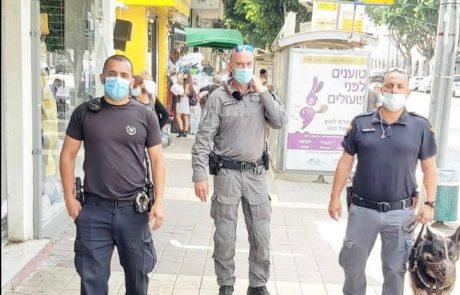 השיטור העירוני במבצע אכיפה נגד השימוש בנפצים ברחובות כפר סבא